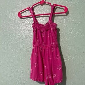 girls spring romper